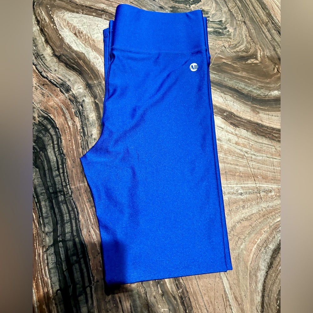Bandier All Access Center Stage Shine Royal Blue Leggings Size M NWOT - Picture 6 of 6